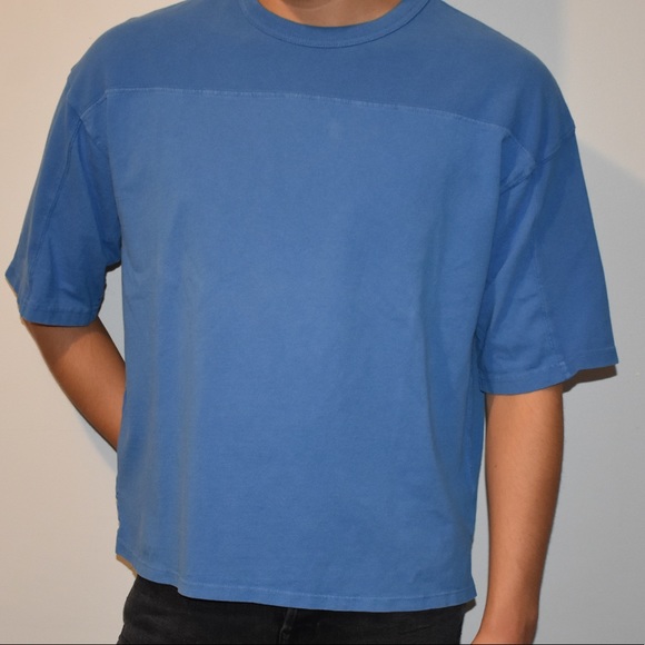 Oversized blue t-shirt from Urban Planet. - Picture 1 of 4
